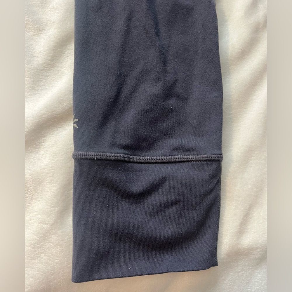 Athleta Gray and Orange Women’s Athletic Workout Exercise Capri Leggings Size XS - Picture 3 of 14